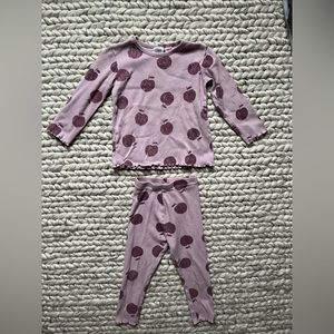 Size 2-3 Year Apple Printed Matching Set